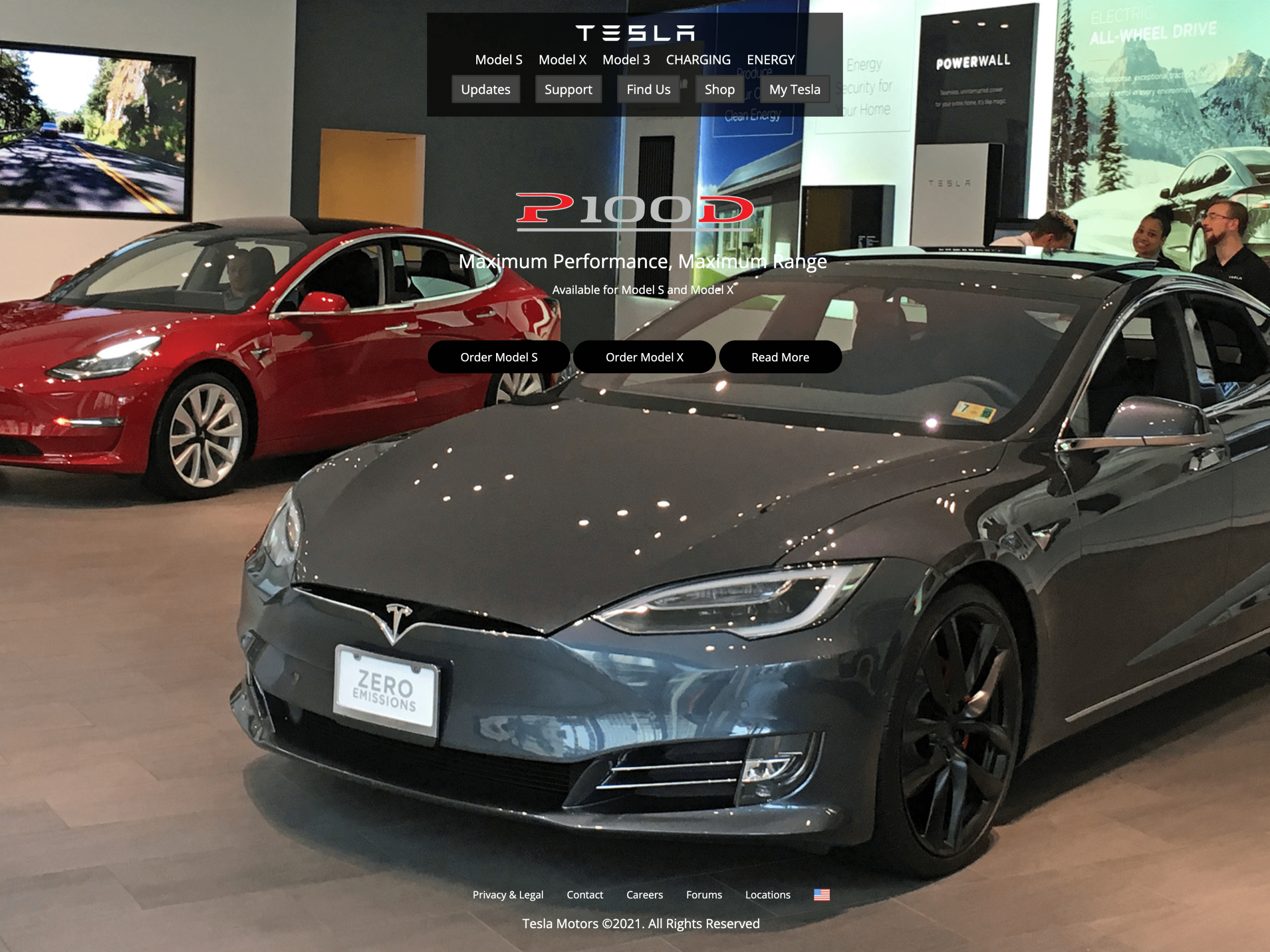 Tesla Mockup